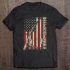 Reel Cool Uncle American Flag Fishing Christmas Tee