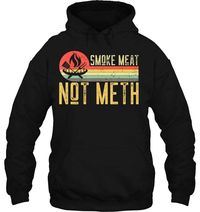 Smoke Meat Not Meth Bbq Grill Grilling Vintage Mugs