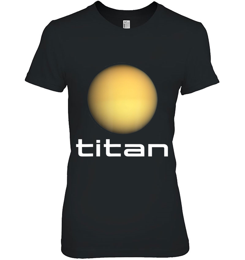 Solar System Saturn Moon Titan Space Astronomy Hoodie