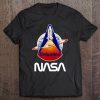 Space Shuttle Columbia Retro Nasa Mission Logo Tee