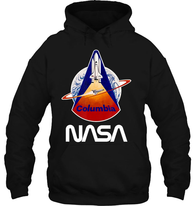 Space Shuttle Columbia Retro Nasa Mission Logo Mugs