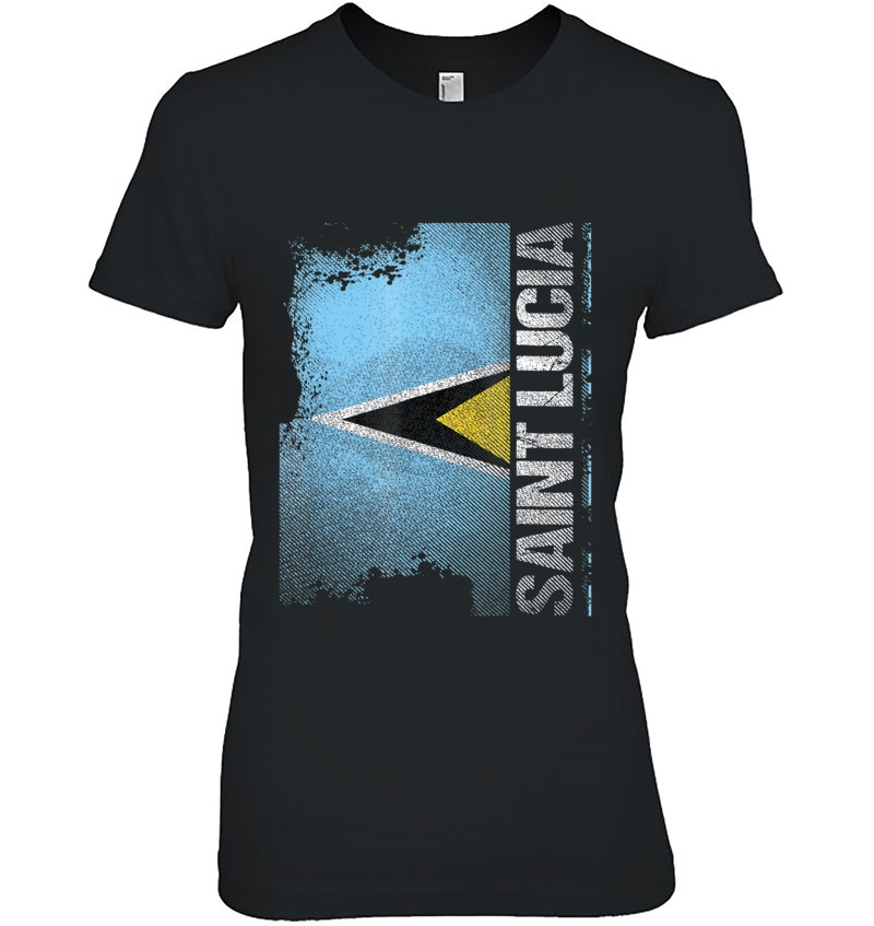 St Lucia Flag Hoodie