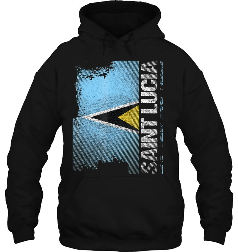 St Lucia Flag Mugs