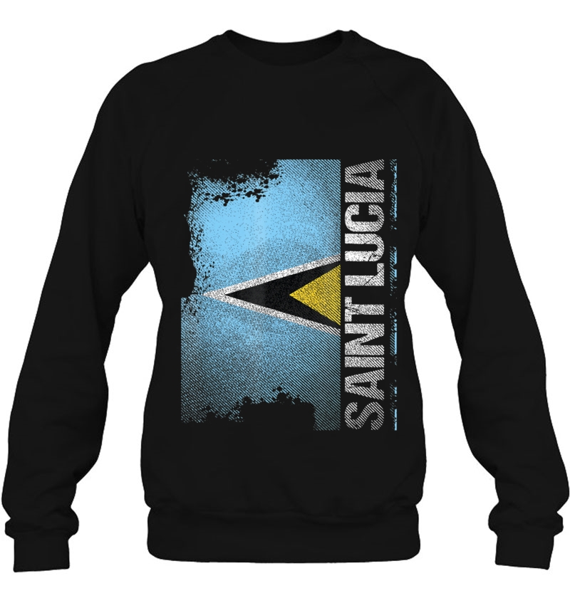 St Lucia Flag Mugs