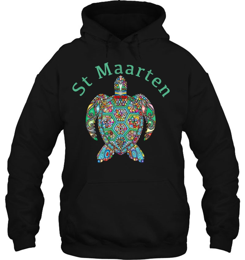 St Maarten Tribal Turtle Gift Mugs