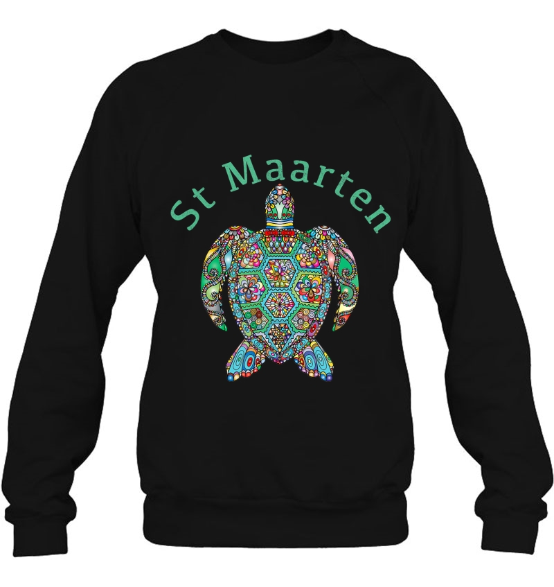 St Maarten Tribal Turtle Gift Mugs