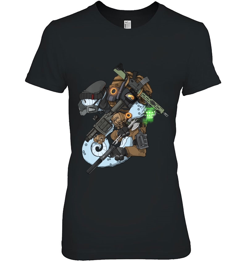 Tactical Gamer Operator Chameleon Longshirt Ladies Tee