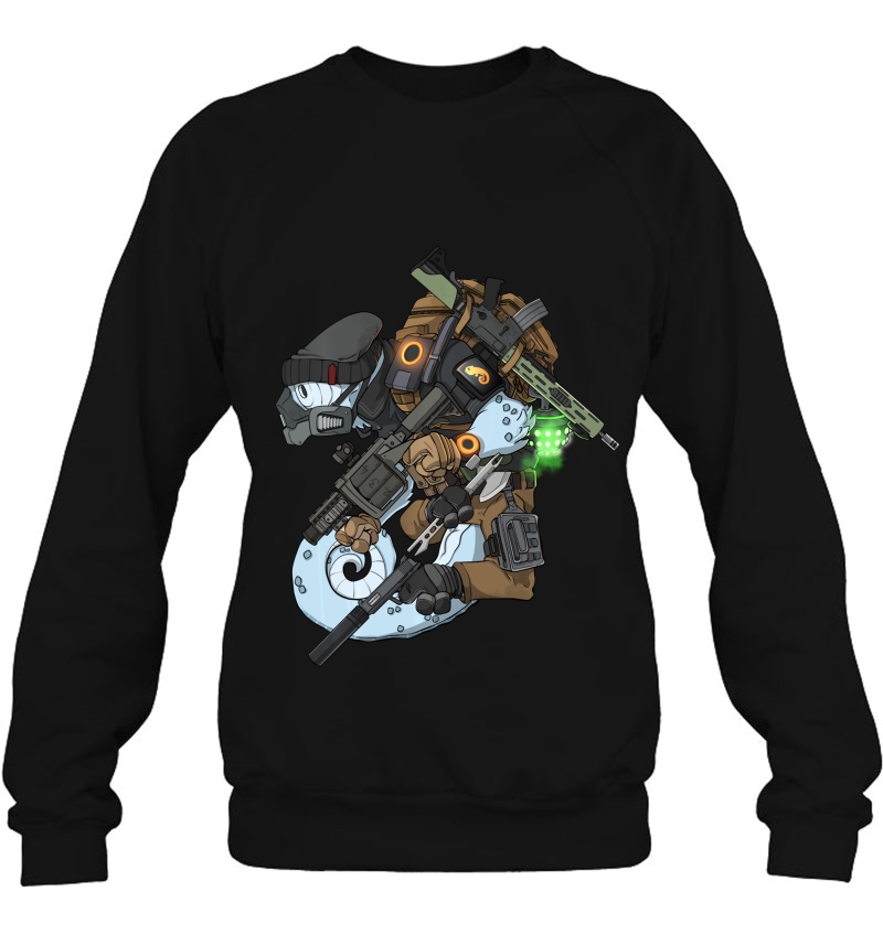 Tactical Gamer Operator Chameleon Longshirt Sweatshirt