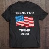 Teens For Trump 2020 Political President Support Gift Tee