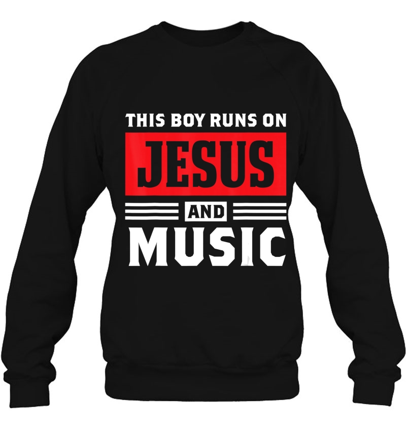 This Boy Runs On Jesus And Music Christian Gift Mugs