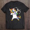 Unicorn Dabbing Archery Funny Shirt Tee