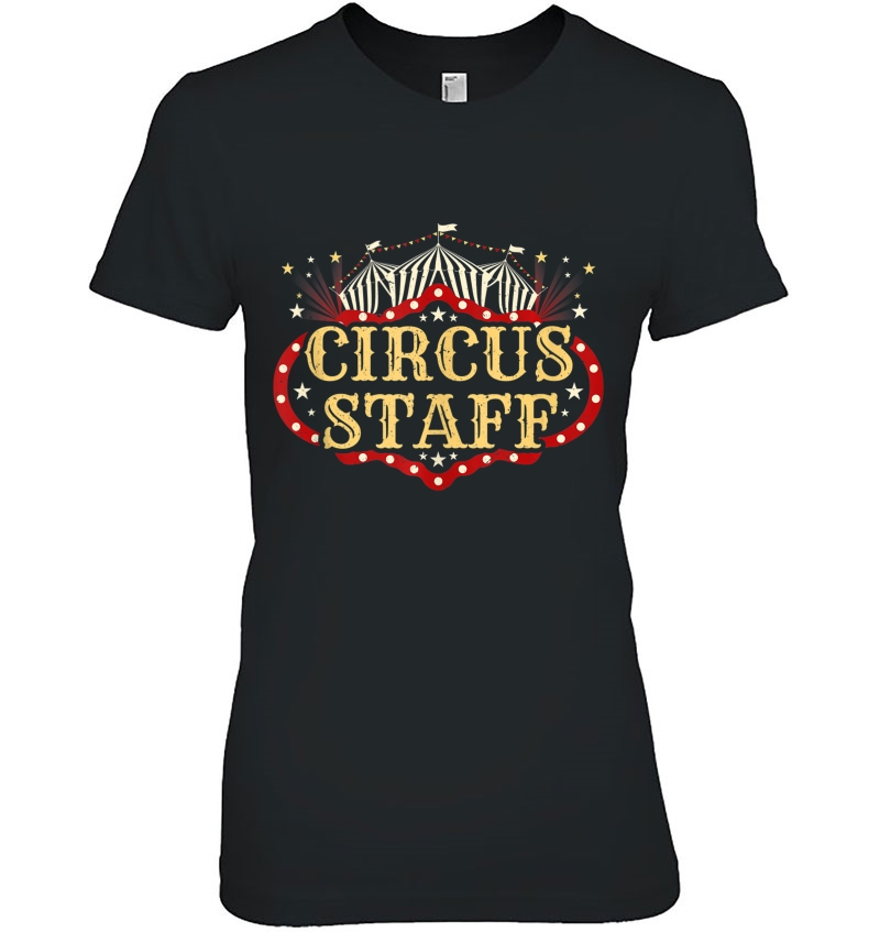 Vintage Circus Themed Birthday Tank Tops - Circus Staff Tank Top Ladies Tee
