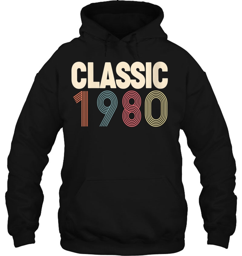 Womens Classic 1980 - Birthday Gift V-Neck Mugs