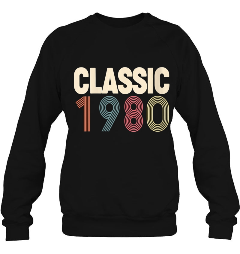 Womens Classic 1980 - Birthday Gift V-Neck Mugs