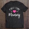 Womens First Time Mommy Est. 2020 - New Mom Tank Top Tee