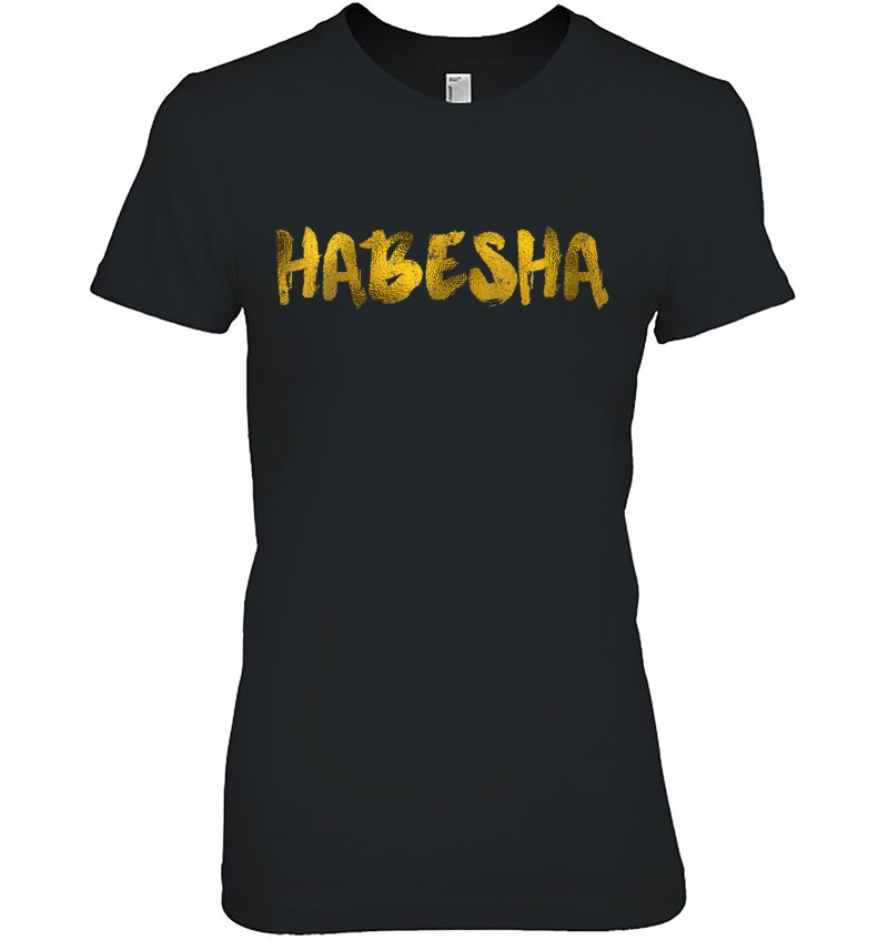 Womens Habesha Ethiopia Eritrea Gift Idea Tigrinya Tigrini V-Neck Hoodie