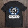 Womens It's A Levi Thing You Wouldn't Understand Name V-Neck Tee