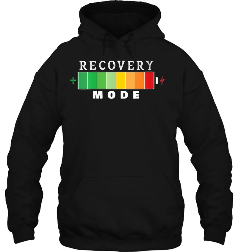 Womens Recovery Mode On Get Well Soon Post Surgery Recovering Gift Hoodie