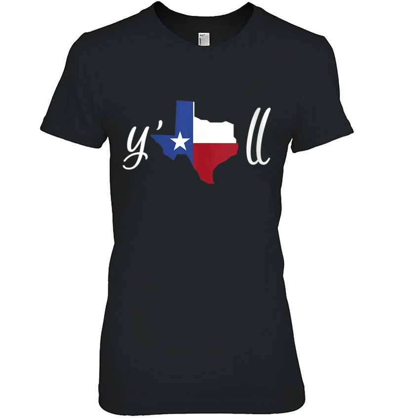 Womens Texas Yaall Southern Saying Ladies Tee