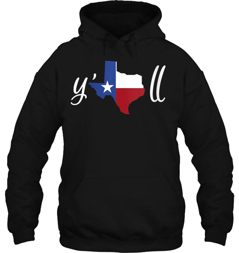 Womens Texas Yaall Southern Saying Hoodie