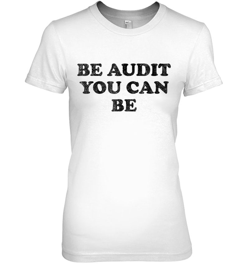 Funny Accounting Be Audit You Can Be Hoodie