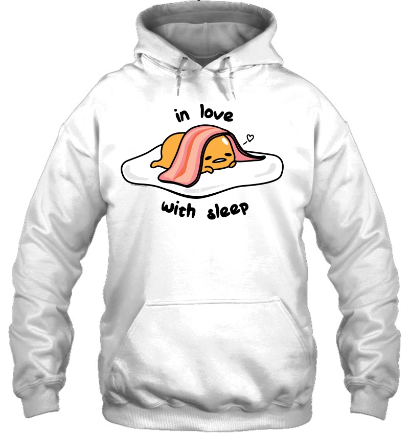 Gudetama In Love With Sleep Hoodie