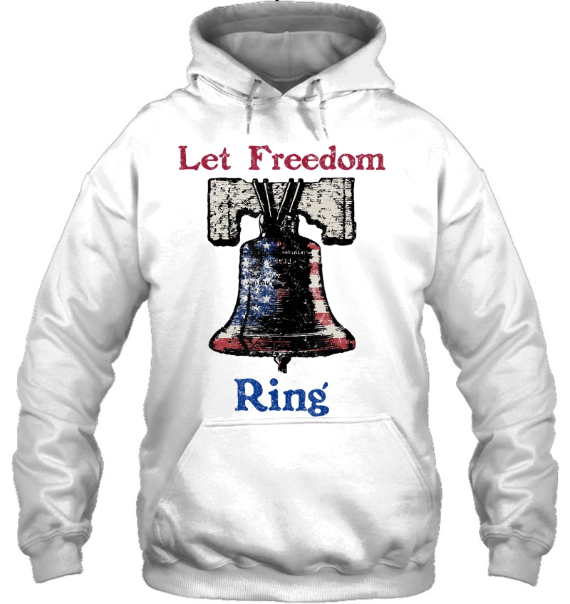 Let Freedom Ring, American Flag, Liberty Bell Mugs