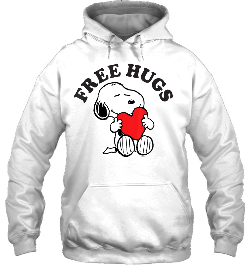 Peanuts Valentine Free Snoopy Hugs Mugs