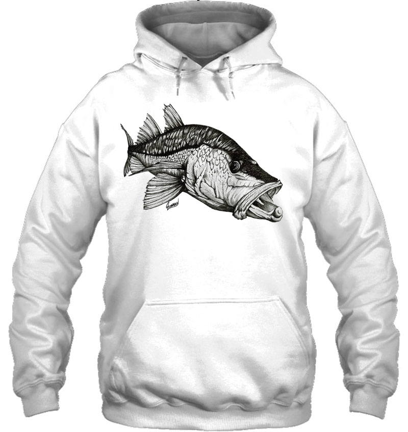 Snook (Robalo) Game Fish Tee Shirt Hoodie