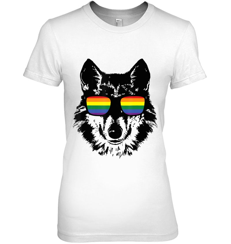 Wolf Pride - Lgbt Pride Month Rainbow Tees Hoodie