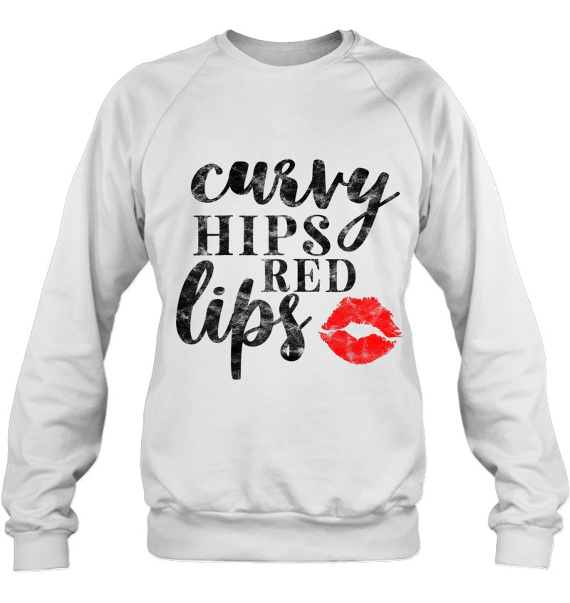 Womens Curvy Hips Red Lips - Strong Woman Mugs