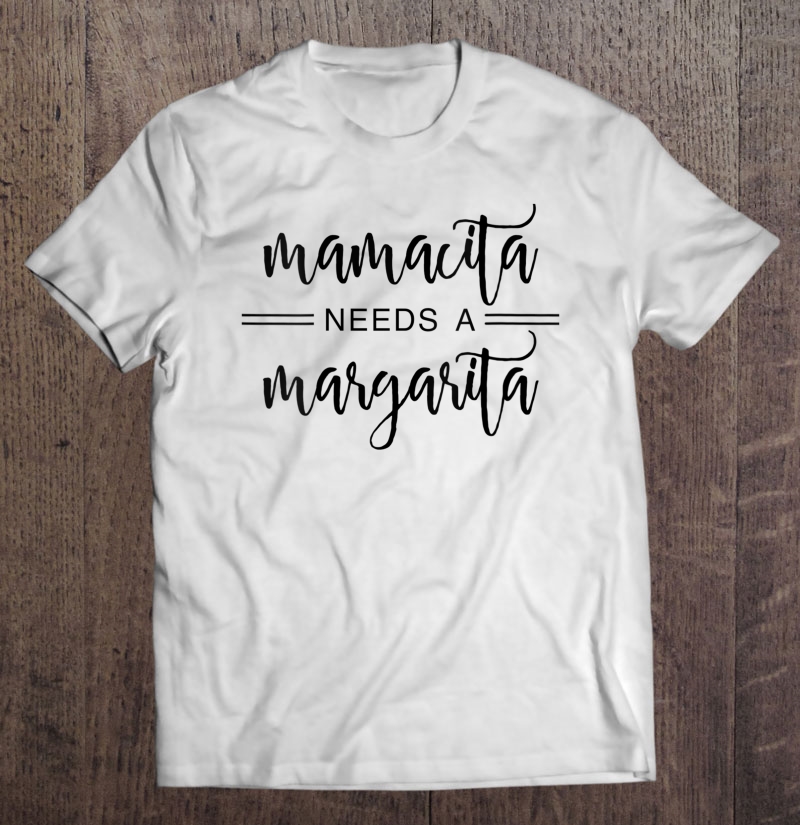 Womens Mamacita Needs A Margarita V-Neck Shirt