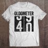 Womens Oldometer 40 40Th Birthday Gif V-Neck Tee