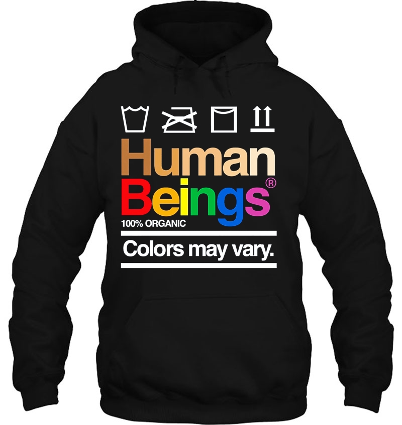 Human Beings 100% Organic Colors May Vary LGBT Pride Mugs