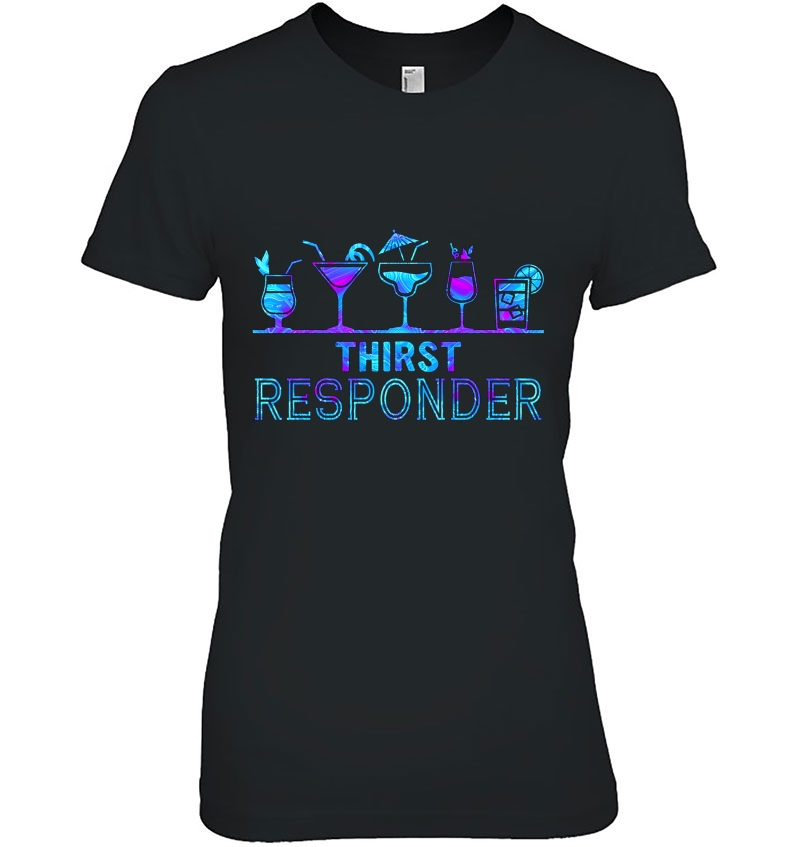 Thirst Responder Cocktail Lover Hoodie