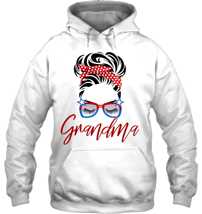 Grandma Glasses And Bandana Version Hoodie