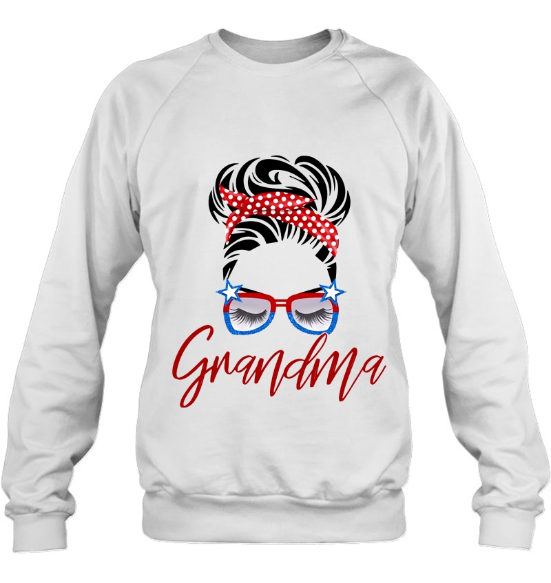 Grandma Glasses And Bandana Version Sweatshirt