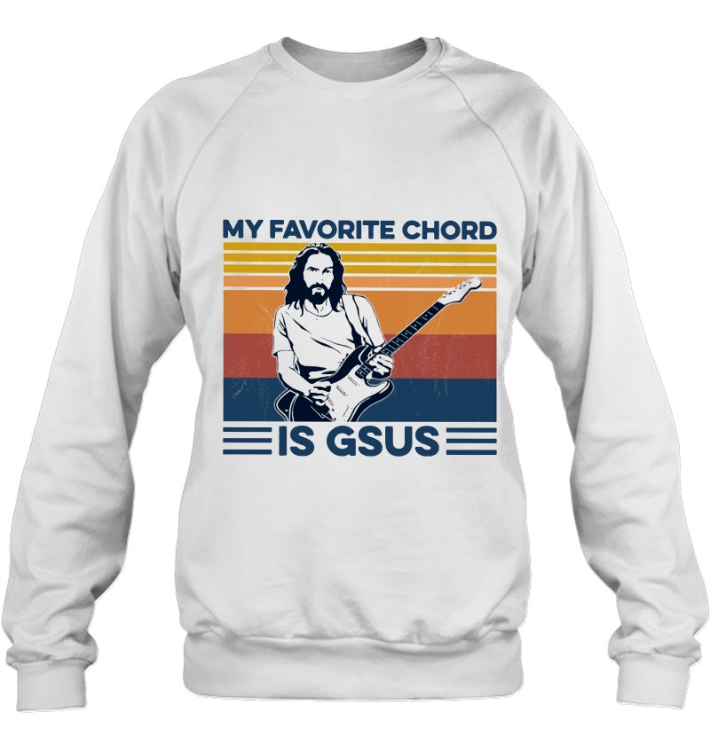 My Favorite Chord Is Gsus Jesus Guitar Vintage Version Mugs