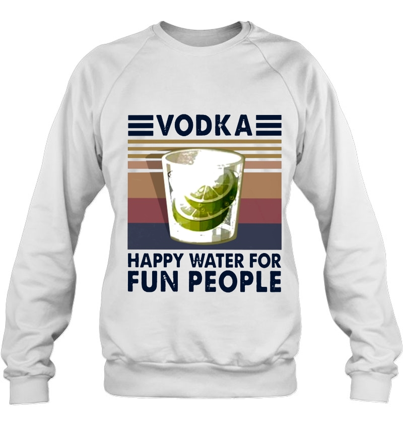 Vodka Happy Water For Fun People Vintage Version Mugs