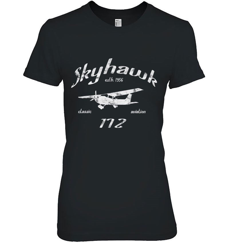 172 Skyhawk Airplane Classic Vintage Aviation Private Pilot Hoodie