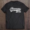 19Th Birthday Gift - Awesome Since 2001 Tee Tee