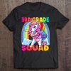 3Rd Grade Squad Flossing Unicorn Back To School Shirt Girls Tee