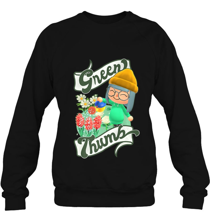Animal Crossing New Horizons Villager Green Thumb Premium Sweatshirt