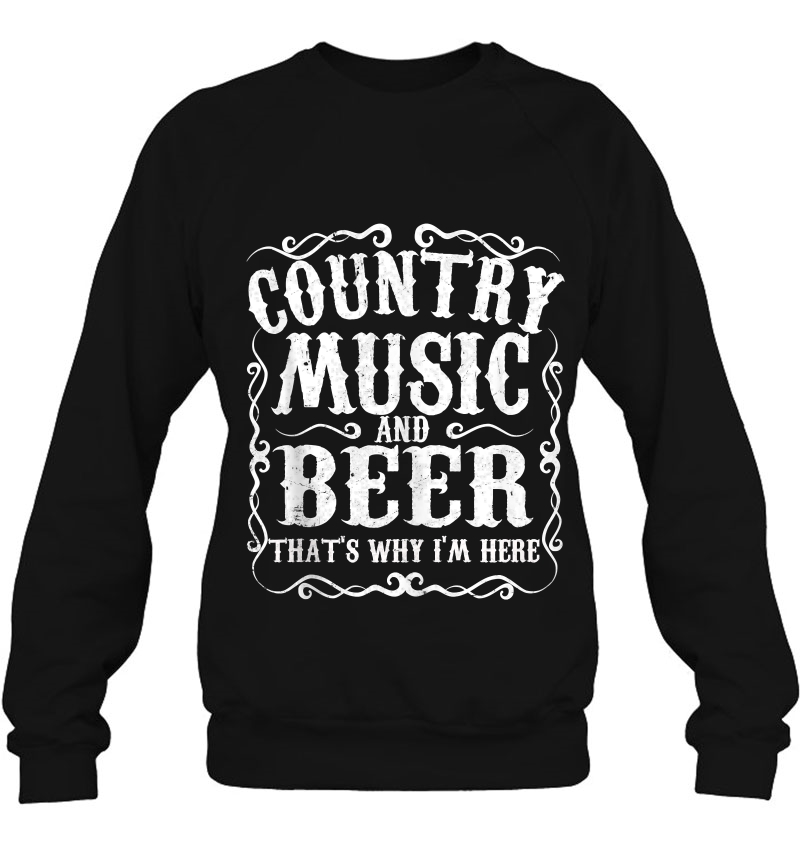 Country Music And Beer Thats Why Im Here Concert Show Gift Mugs