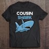 Cousin Shark Funny Family Gift Tee