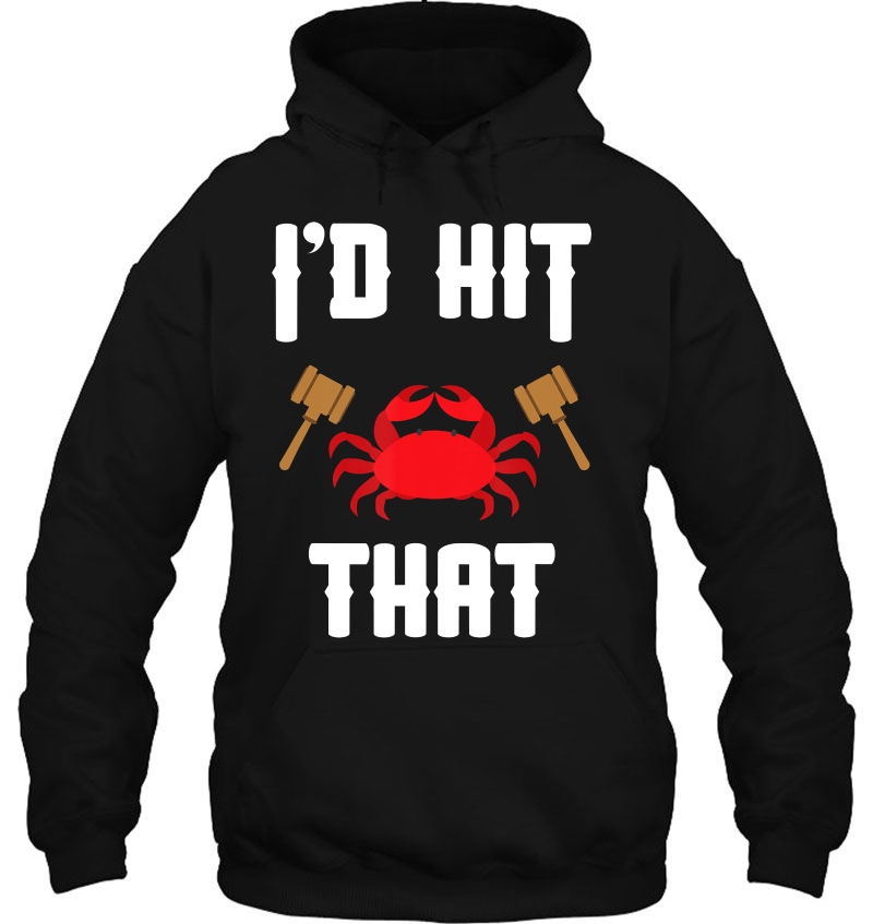 Crab Lovers I'd Hit That Funny Maryland Seafood Fan Gift Mugs