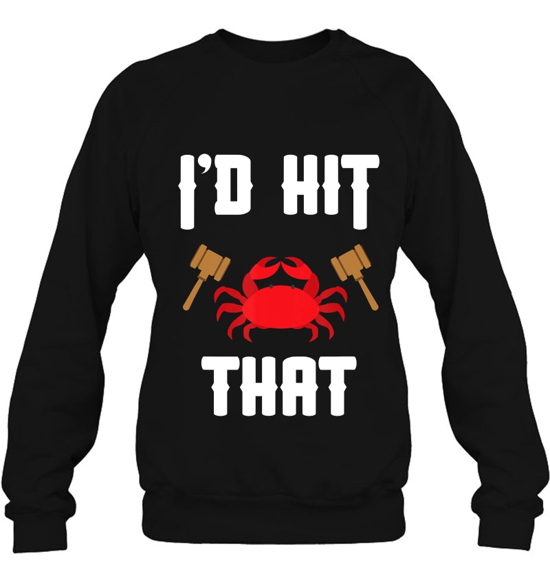 Crab Lovers I'd Hit That Funny Maryland Seafood Fan Gift Mugs