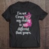 Crazy Cat Lady Alice In Wonderland Cheshire Cat Im Not Crazy Tee