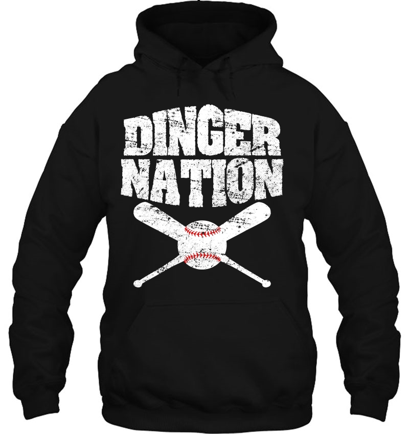 Dinger Nation Funny Baseball Mugs