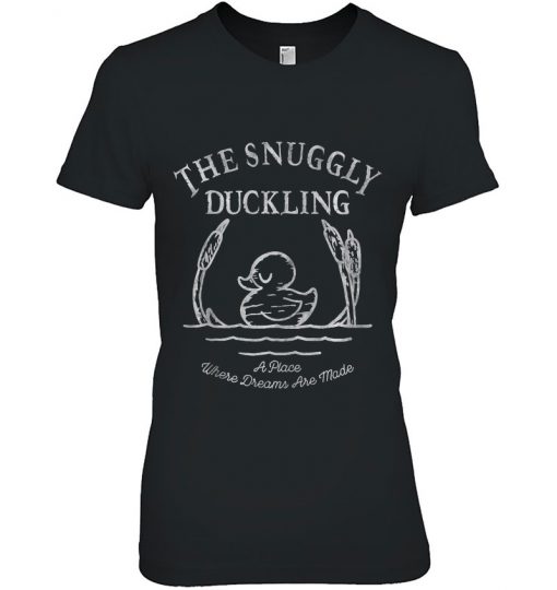 Tangled Snuggly Duckling Logo Ladies Tee